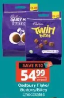 Checkers Cadbury Twirl bites offer
