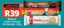 Checkers Bakers Cream Biscuits offer