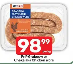 Pick n Pay Liquor PnP Grabouw or Chakalaka Chicken Wors offer