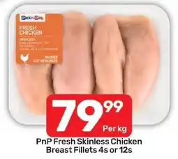 Pick n Pay Liquor PnP Fresh Skinless Chicken Breast Fillets offer
