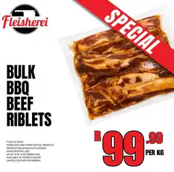 Fleisherei Fleisherei Bulk BBQ Beef Riblets offer