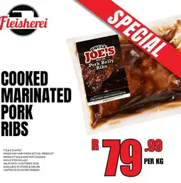 Fleisherei Uncle Joe's Pork Belly Ribs offer