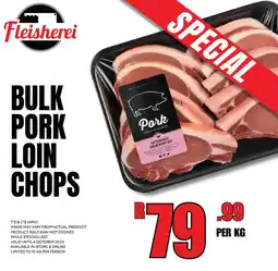 Fleisherei Fleisherei Bulk Pork Loin Chops offer