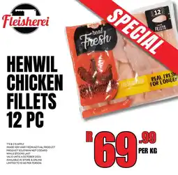 Fleisherei HENWIL CHICKEN FILLETS offer