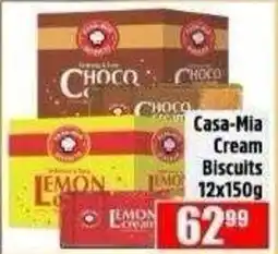 Devland Cash And Carry Casa-Mia Cream Biscuits offer