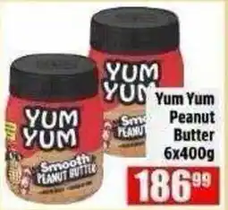 Devland Cash And Carry Yum Yum Smooth Peanut Butter offer