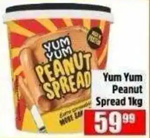 Devland Cash And Carry Yum Yum Peanut Spread offer