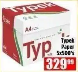 Devland Cash And Carry Typek Paper offer