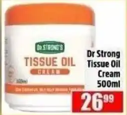 Devland Cash And Carry Dr Strong Tissue Oil Cream offer