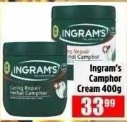Devland Cash And Carry Ingram's Camphor Cream offer