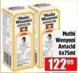 Devland Cash And Carry Muthi Wenyoni Antacid offer