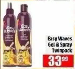 Devland Cash And Carry Easy Waves Gel & Spray Twinpack offer