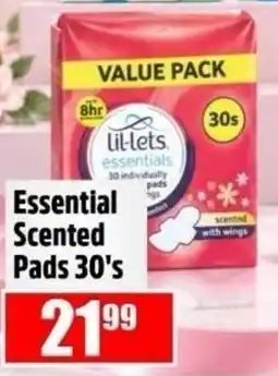 Devland Cash And Carry lil-lets essentials Essential Scented Pads 30's offer