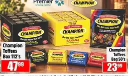 Devland Cash And Carry Champion Toffees offer