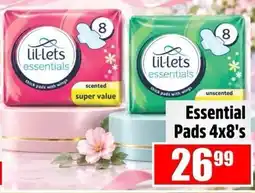 Devland Cash And Carry lil-lets essentials Essential Pads offer