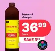 PEP Dermasul shampoo 500ml offer