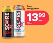 PEP Score energy drink 500ml offer