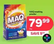 PEP MAQ washing powder 2kg offer