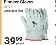Mica Pioneer Gloves G0121 Grain Goat Skin offer