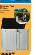 Mica Storaway Plus XL Shed Z0101TA--5001 1.270 L offer