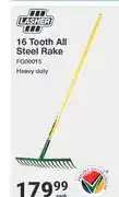 Mica Lasher 16 Tooth All Steel Rake FG00015 offer
