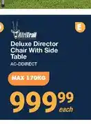 Mica Deluxe Director Chair With Side Table offer