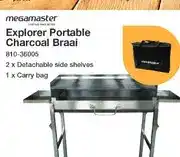 Mica Megamaster Explorer Portable Charcoal Braai 810-36005 offer