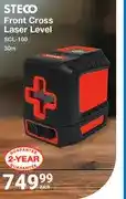 Mica Steco Front Cross Laser Level SCL-100 30m offer