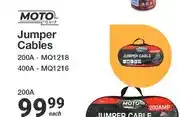 Mica Motoquip Jumper Cables 200A MQ1218 offer