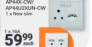 Mica Apollo Socket AP44X-CW / AP44U2XUN-CW 1 x New Slim offer