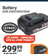 Mica STECO Battery SXB-2000/4000/5000 2AH offer