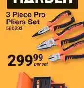Mica HARDEN PLIERS SET 3PCE offer