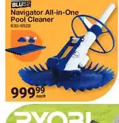 BLU52 Navigator All-in-One Pool Cleaner 630-9528