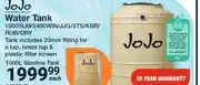 Mica JoJo Water Tank 1000L Slimline Tank (includes 20mm fitting, brass tap & filter screen) offer