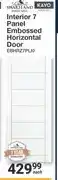 Mica Swartland Interior 7 Panel Embossed Horizontal Door EBHRZ7PLI0 offer