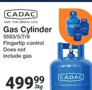 Mica Cadac Gas Cylinder 5593 3kg offer