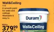 Mica Duram Wall & Ceiling Premium Matt Paint 5L offer