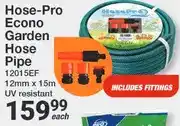 Mica Hose-Pro Econo Garden Hose Pipe 12mm x 15m offer