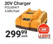Mica Ingco 20V Charger FCLI20411 4.0Ah Fast offer