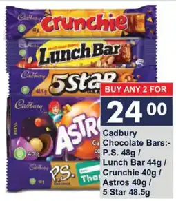 President Hyper Cadbury Chocolate Bars offer