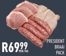 President Hyper President Braai Pack offer