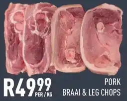 President Hyper PORK BRAAI & LEG CHOPS offer