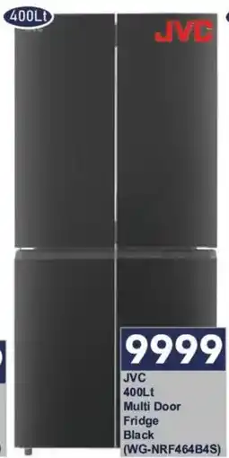 President Hyper JVC 400Lt Multi Door Fridge Black offer