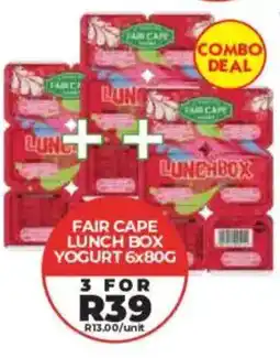 1UP Fair Cape Lunch Box Yogurt offer