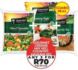 1UP Gourmet Greens Mixed Vegetables offer
