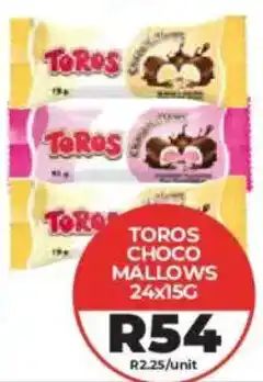 1UP TOROS CHOCO MALLOWS offer