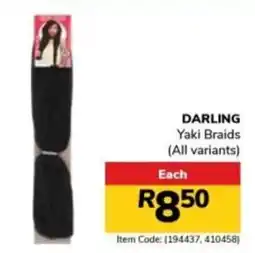 Jumbo DARLING Yaki Braids offer