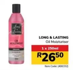 Jumbo Long & Lasting Oil Moisturiser offer