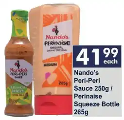 President Hyper Nando's Peri-Peri Sauce offer