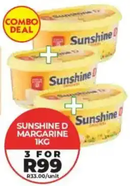 1UP Sunshine D Margarine offer